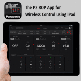 The P2 ROP App for Wireless Control using iPad