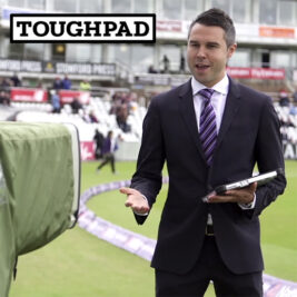 Toughpad and Pete Graves – a perfect sports broadcasting partnership