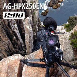 AG-HPX250 camcorder takes on Tasmania’s Totem Pole for ABC’s...