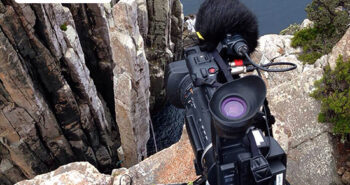 AG-HPX250 camcorder takes on Tasmania’s Totem Pole for ABC's 7.30 report