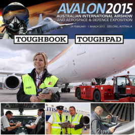 Toughbook takes to the skies at Avalon Airshow