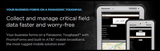 ProntoForms-Toughpad-Panasonic