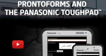 Railroad company  streamlines processes and eliminates paperwork with ProntoForms and Toughpad rugged tablets
