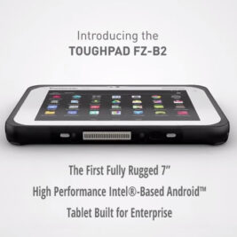 Introducing the Toughpad FZ-B2 rugged, fanless Android™ tablet with...
