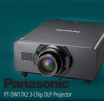 Panasonic PT-DW17K2 3-Chip DLP Projectors bring magnificent story...