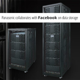 Panasonic collaborates with Facebook on data storage