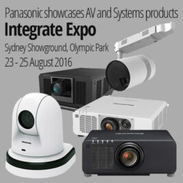 Panasonic showcases AV and Systems products at Integrate 2016