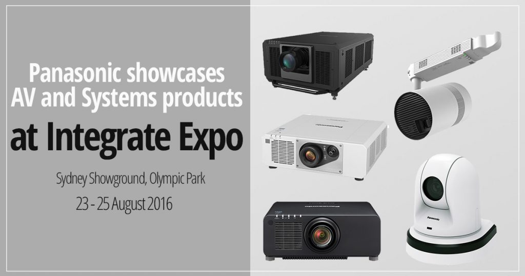 Panasonic showcases AV and Systems products at Integrate 2016-TOP HERO