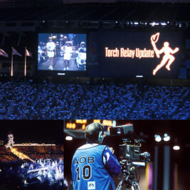 Atlanta 1996 Olympic flashback starring Panasonic technology