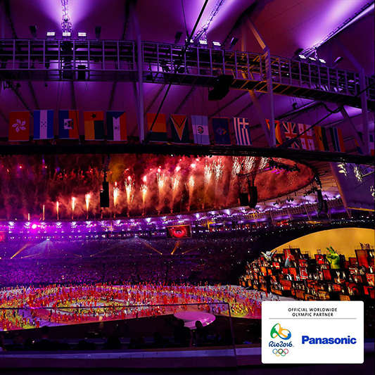 Rio 2016 Opening Ceremony shines with Panasonic technology