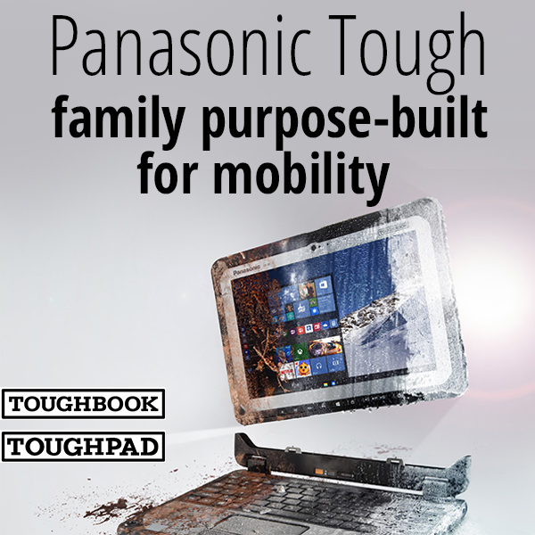 Panasonic Tough IT devices are purpose-built for mobility
