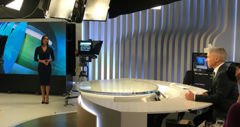 Panasonic LED presents the news with SBS in an Australian first!