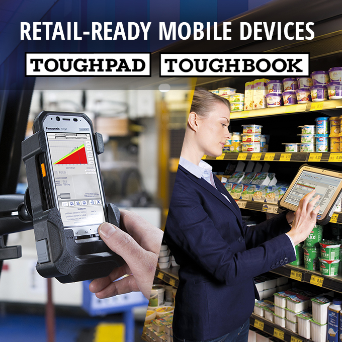 Panasonic Toughpads are changing the way retailers do business