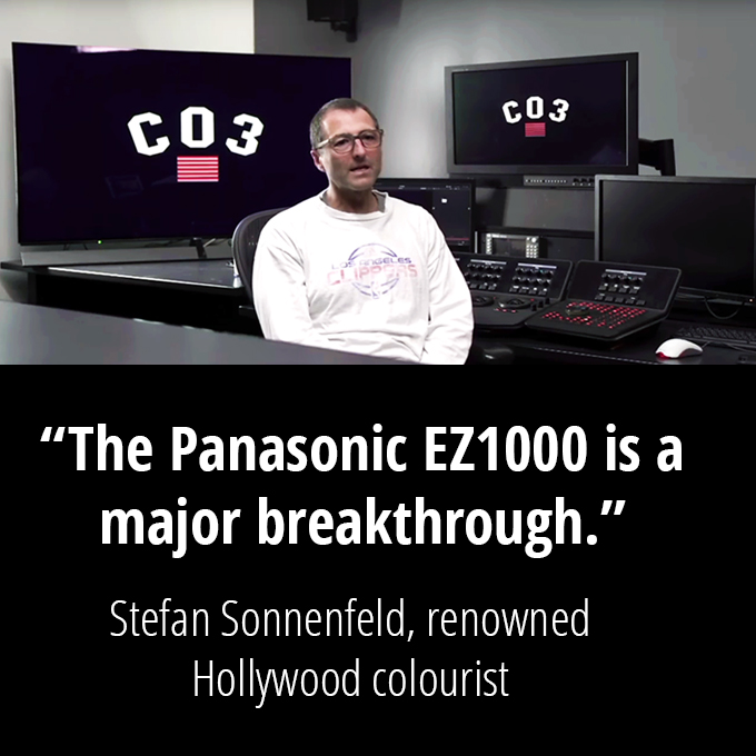 Panasonic OLED TV becomes studio master monitor
