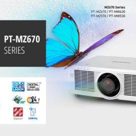 PT-MZ670 3LCD solid shine installation projectors