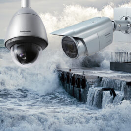 Panasonic salt & corrosion-resistant security cameras