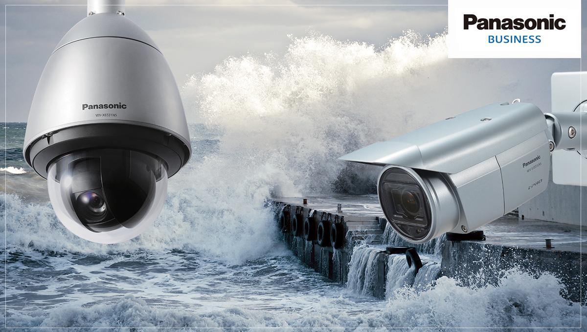 Panasonic salt & corrosionresistant security cameras Panasonic