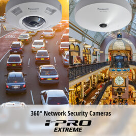 New Panasonic 5MP 360° i-PRO® Extreme security cameras