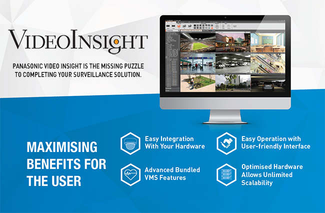 Panasonic Video Insight is the missing puzzle to completing your surveillance solution.