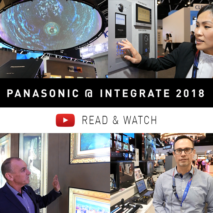Panasonic highlights from Integrate 2018