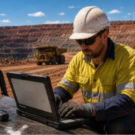Tough country. Tough industry. TOUGHBOOK.