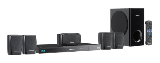 Panasonic xh50 5.1 home theatre sale system