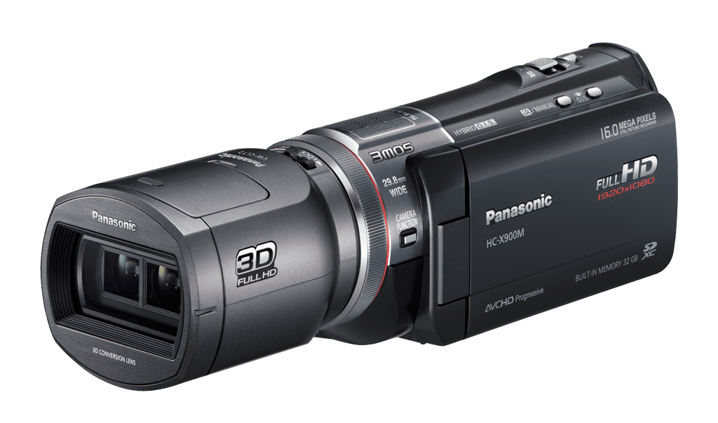 The Panasonic Full HD 3MOS Camcorder for best-in-class imaging