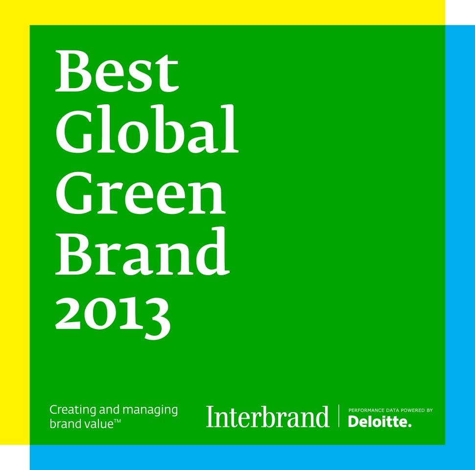 The number one Global Green brand 2016.