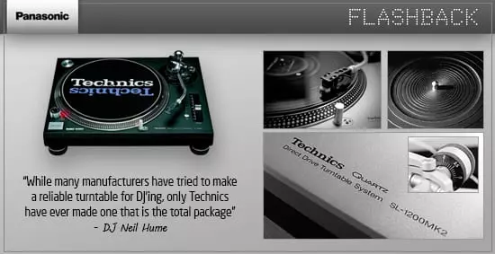 Technics Turntable, used by Grandmaster Flash