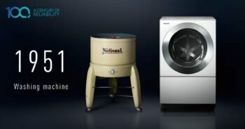 Panasonic’s first washing machine launched in 1951