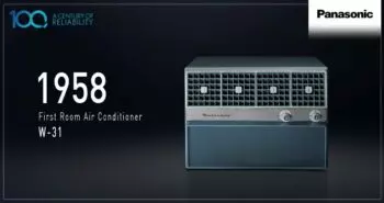 Panasonic’s first air conditioner launched in 1958