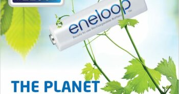Switch to Eneloop rechargeable batteries and support National Recycling Week