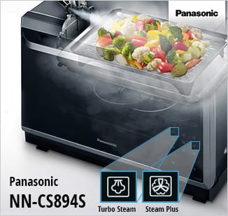 Panasonic-Microwave-NN-CS894S-Steam-Function