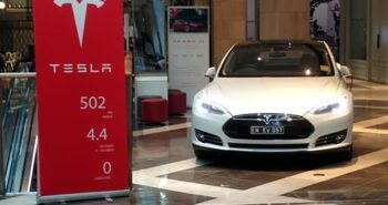 We’re big fans of Tesla Motors – visit their pop-up showroom and you’ll see why