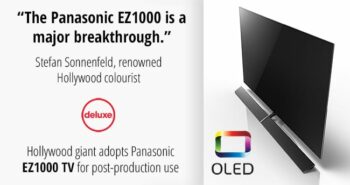Panasonic OLED TV goes to work in Hollywood