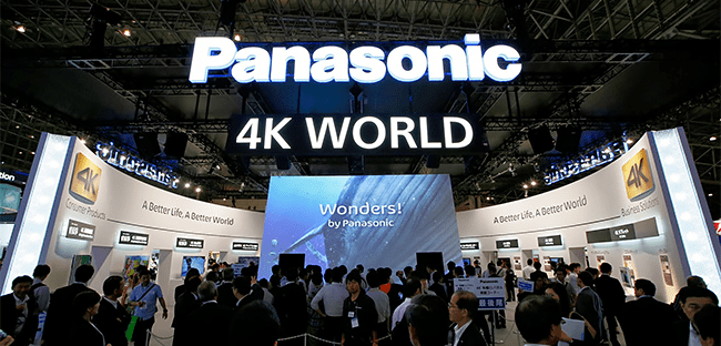 2013 - Debut of Panasonic's 4K TV