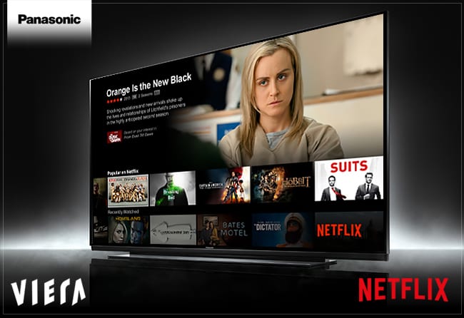 Netflix Now Streaming To 2010 Panasonic VIERA Cast HDTVs & Blu-ray Players