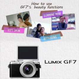The LUMIX GF7 will make your whole squad look #flawless