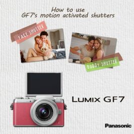 The GF7’s self-shot modes are so simple – check out this tutorial