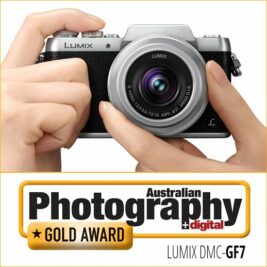 Our LUMIX GF7 camera wins a Gold Award!