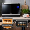 Trusted Reviews gives top marks to our Steam Combi Microwave NN-CS894S