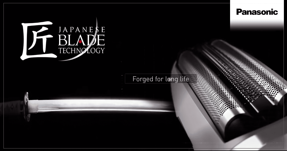 Our Japanese blade technology takes facial grooming to an epic level