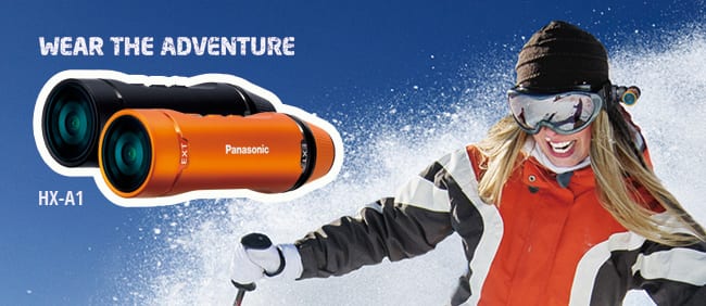 Snow-Proof-HX-A1-Action-Cam-Panasonic