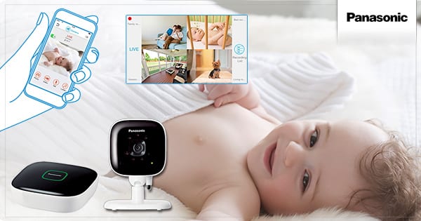 Panasonic smart home baby monitoring 2024 camera kit