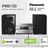 Meet the micro system that loves your CDs and your digital music: PMX100