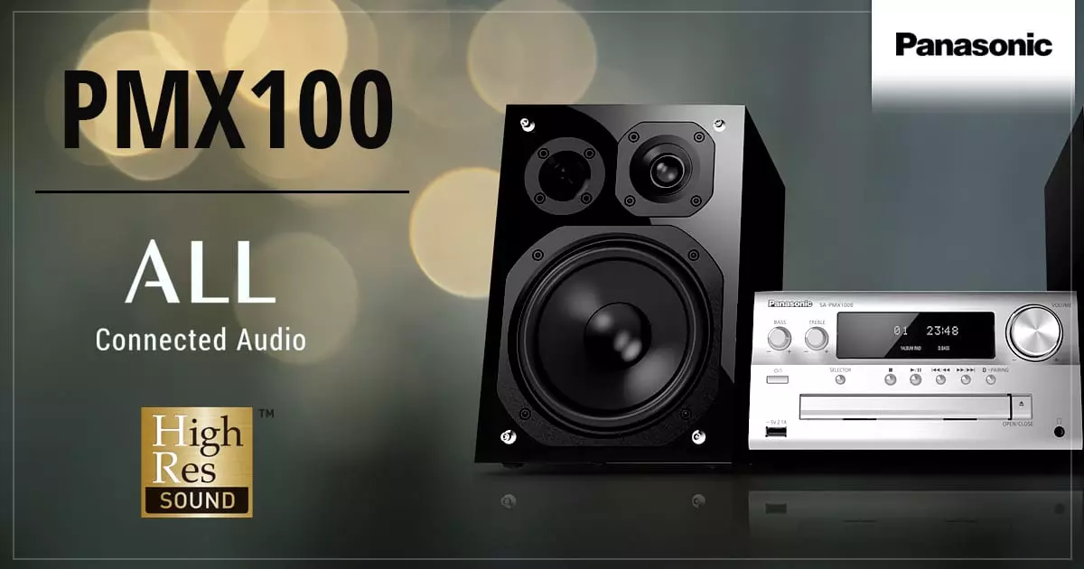 Classic design meets futuristic audio in our flagship PMX100