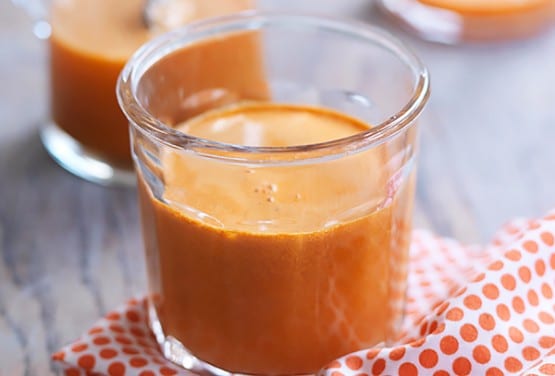 A healthy mix of vegies with citrus make this juice a brilliant winter flu fighter
