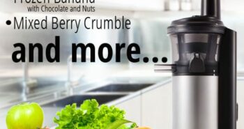 You won’t believe what our slow juicer can make