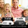 Gather the family around a Home Theatre Projector