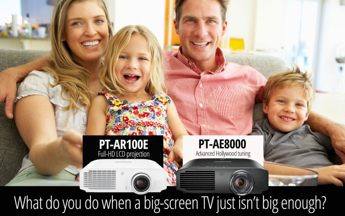 Gather the family around a Home Theatre Projector-HERO-V3